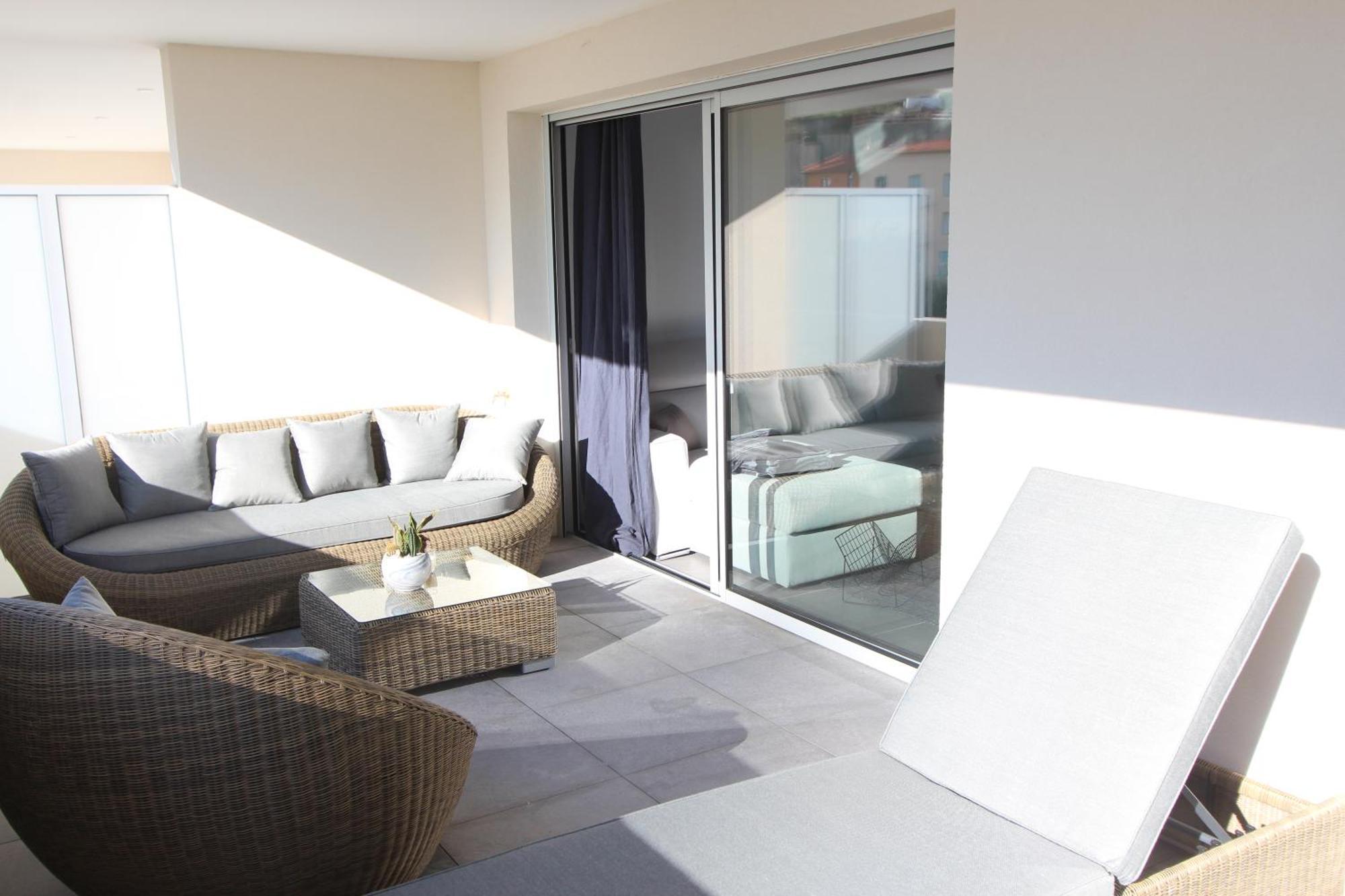 Sun Paradise Seaview&Terrace Parking&Pool Beausoleil Ruang foto