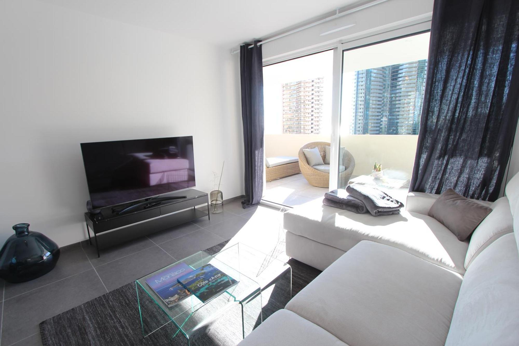 Sun Paradise Seaview&Terrace Parking&Pool Beausoleil Ruang foto