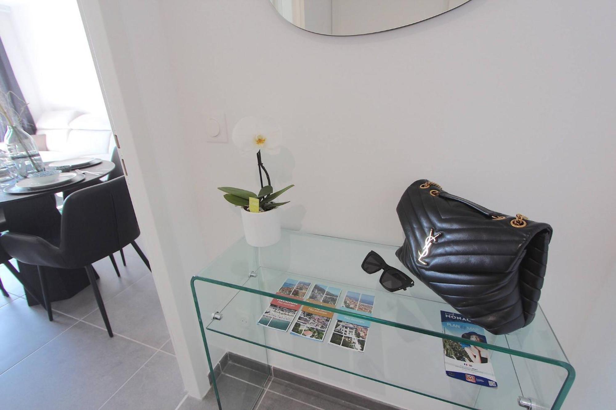 Sun Paradise Seaview&Terrace Parking&Pool Beausoleil Bagian luar foto
