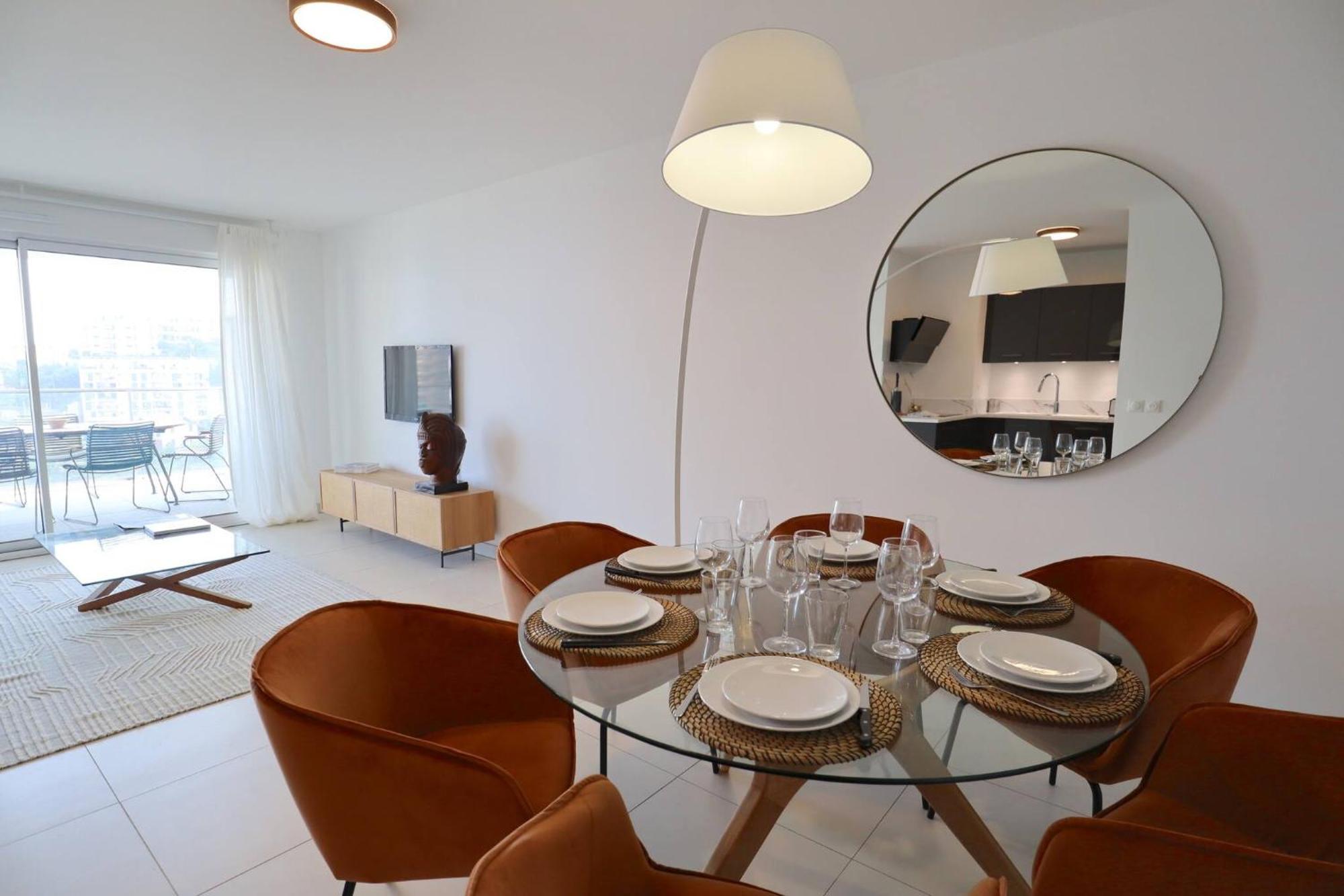 Sun Paradise Seaview&Terrace Parking&Pool Beausoleil Bagian luar foto