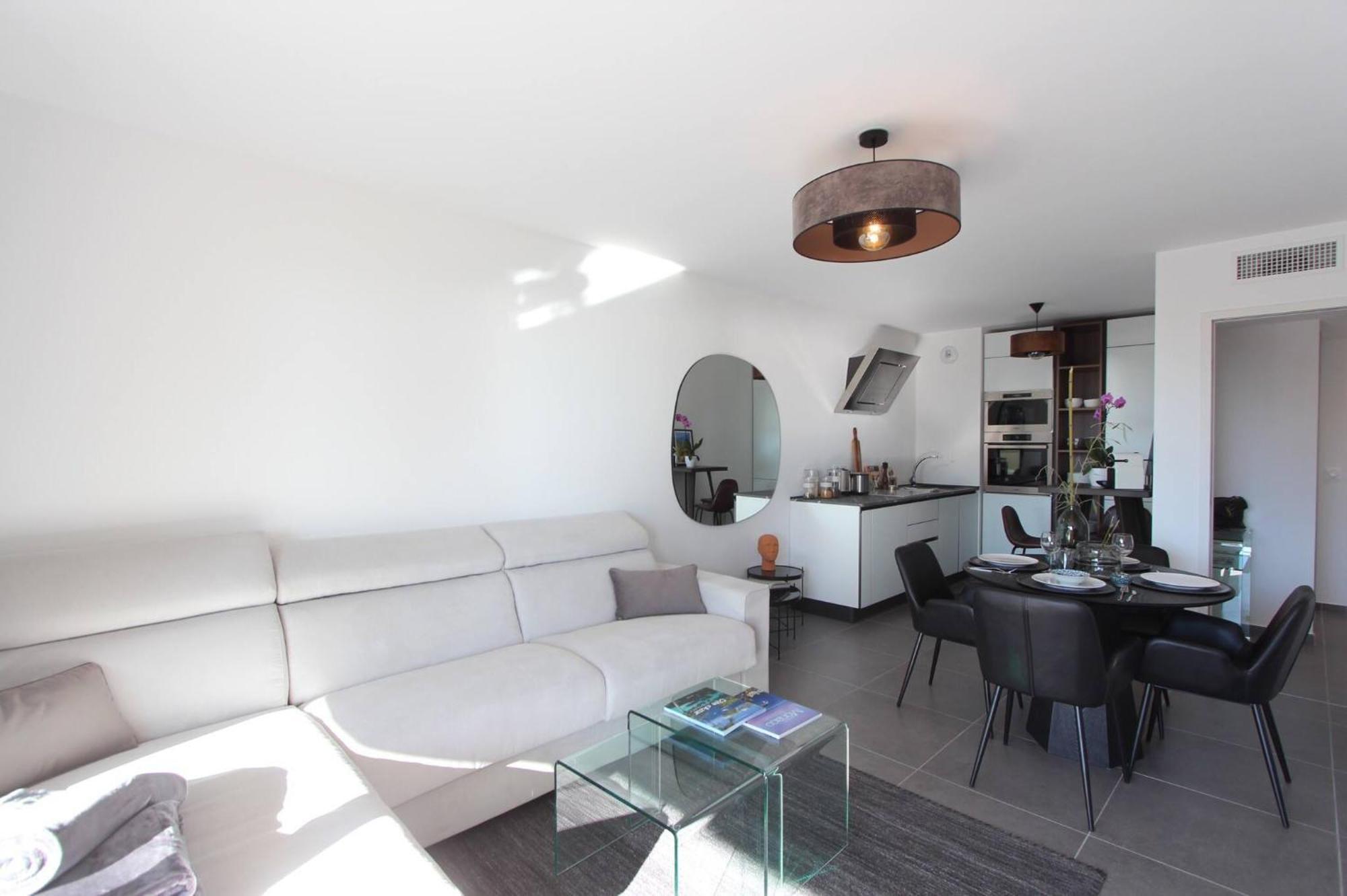 Sun Paradise Seaview&Terrace Parking&Pool Beausoleil Bagian luar foto