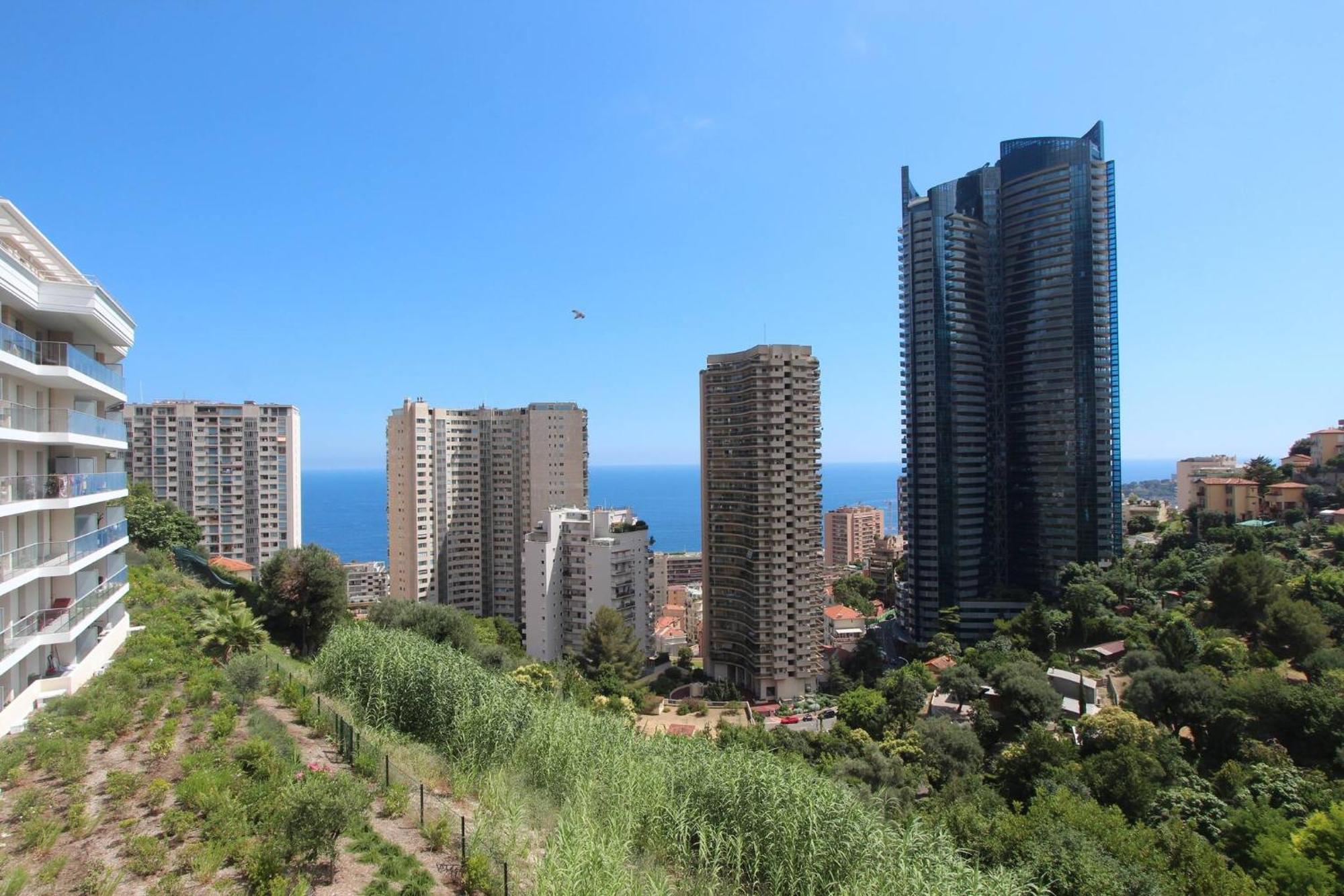 Sun Paradise Seaview&Terrace Parking&Pool Beausoleil Bagian luar foto