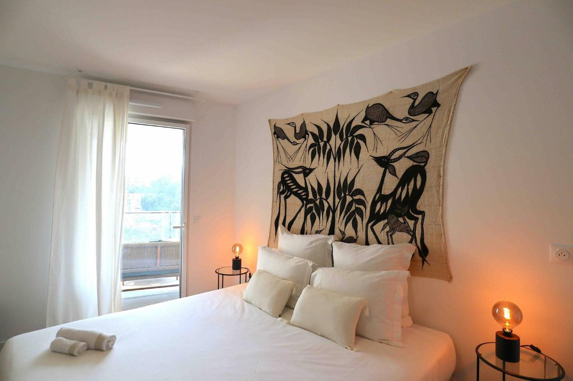 Sun Paradise Seaview&Terrace Parking&Pool Beausoleil Bagian luar foto