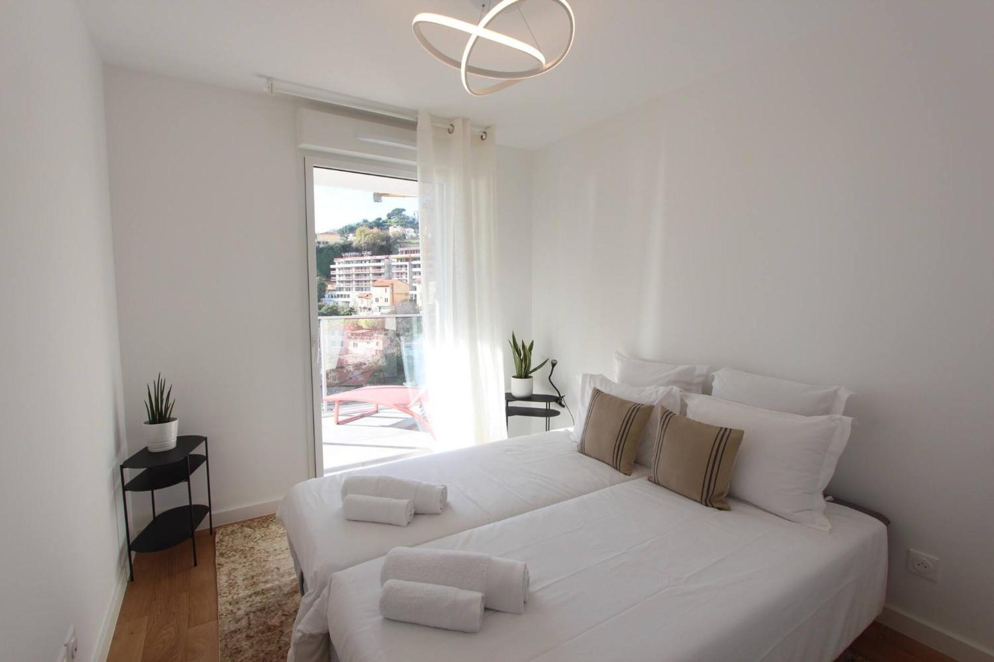 Sun Paradise Seaview&Terrace Parking&Pool Beausoleil Bagian luar foto