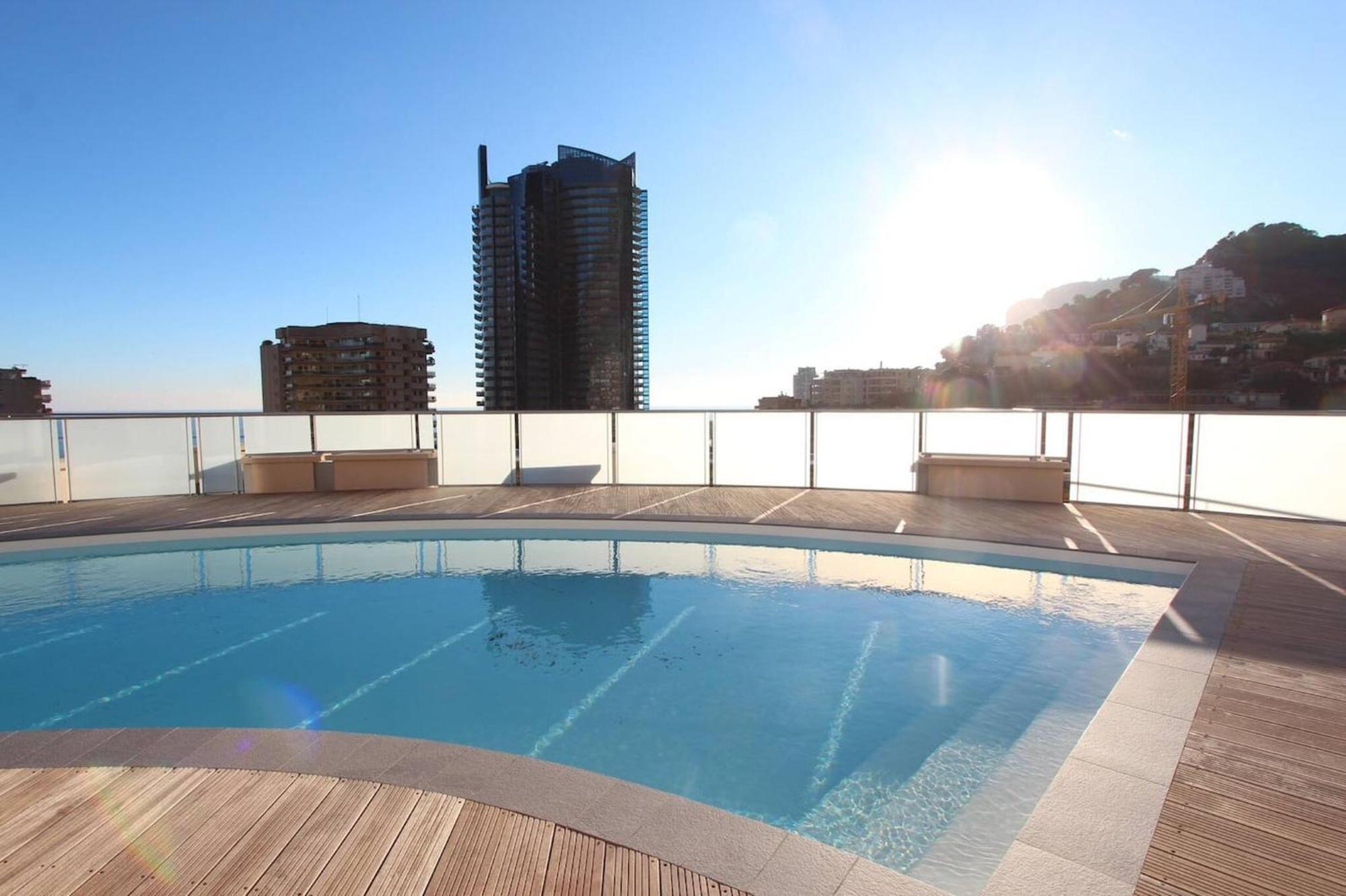 Sun Paradise Seaview&Terrace Parking&Pool Beausoleil Bagian luar foto
