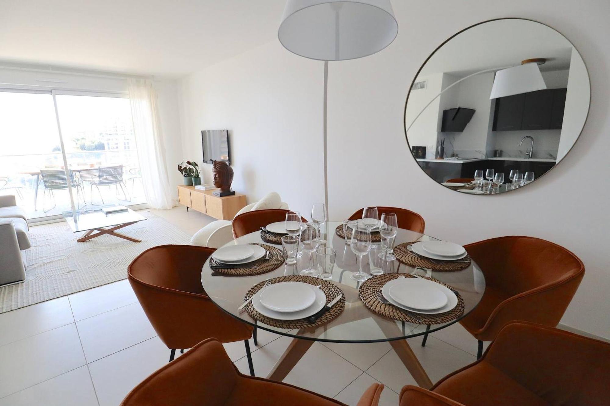 Sun Paradise Seaview&Terrace Parking&Pool Beausoleil Bagian luar foto