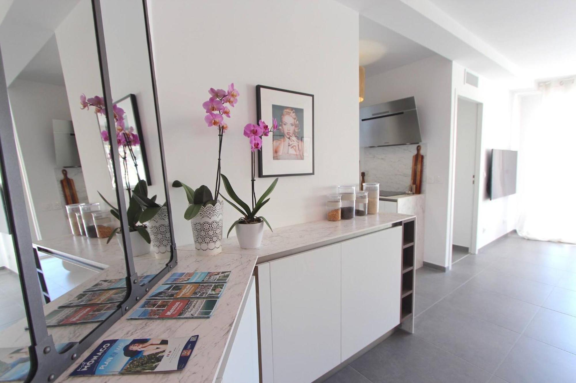 Sun Paradise Seaview&Terrace Parking&Pool Beausoleil Bagian luar foto