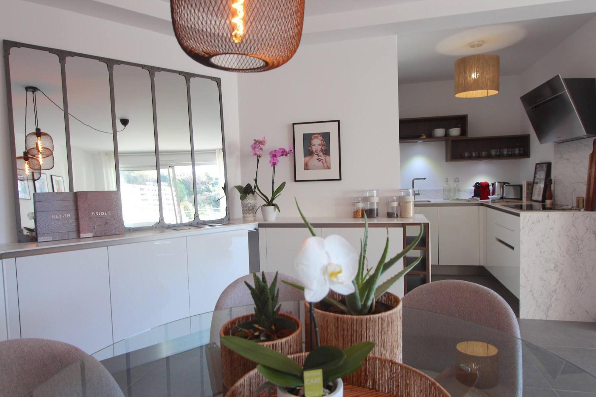 Sun Paradise Seaview&Terrace Parking&Pool Beausoleil Bagian luar foto