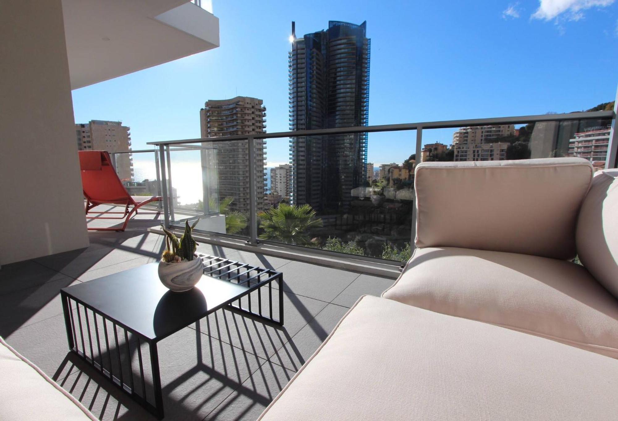 Sun Paradise Seaview&Terrace Parking&Pool Beausoleil Bagian luar foto